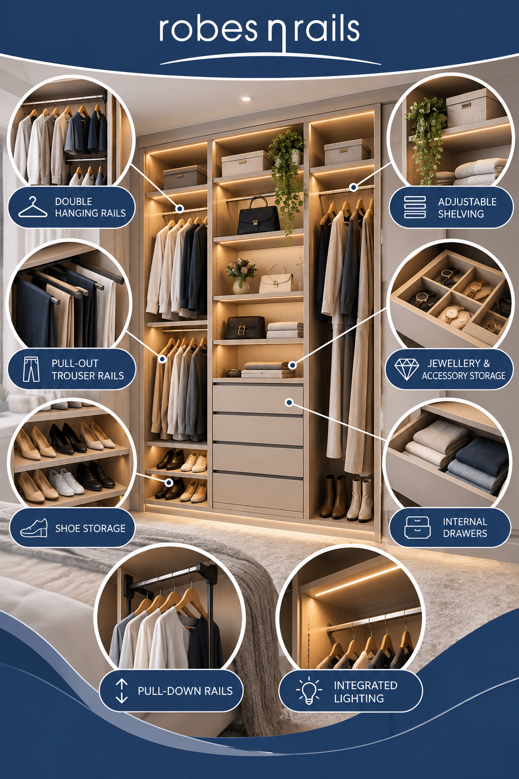 What Wardrobe Accessories Can Help You Make the Most of Your Storage Space